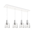 Kuzco Lighting MP12506BKSM-04 Samson LED Multi Pendant in Black