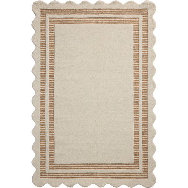 Tapis Scottie SCO-01 Ivoire/Rouille
