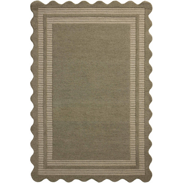 Tapis Scottie SCO-01 Olive / Galet
