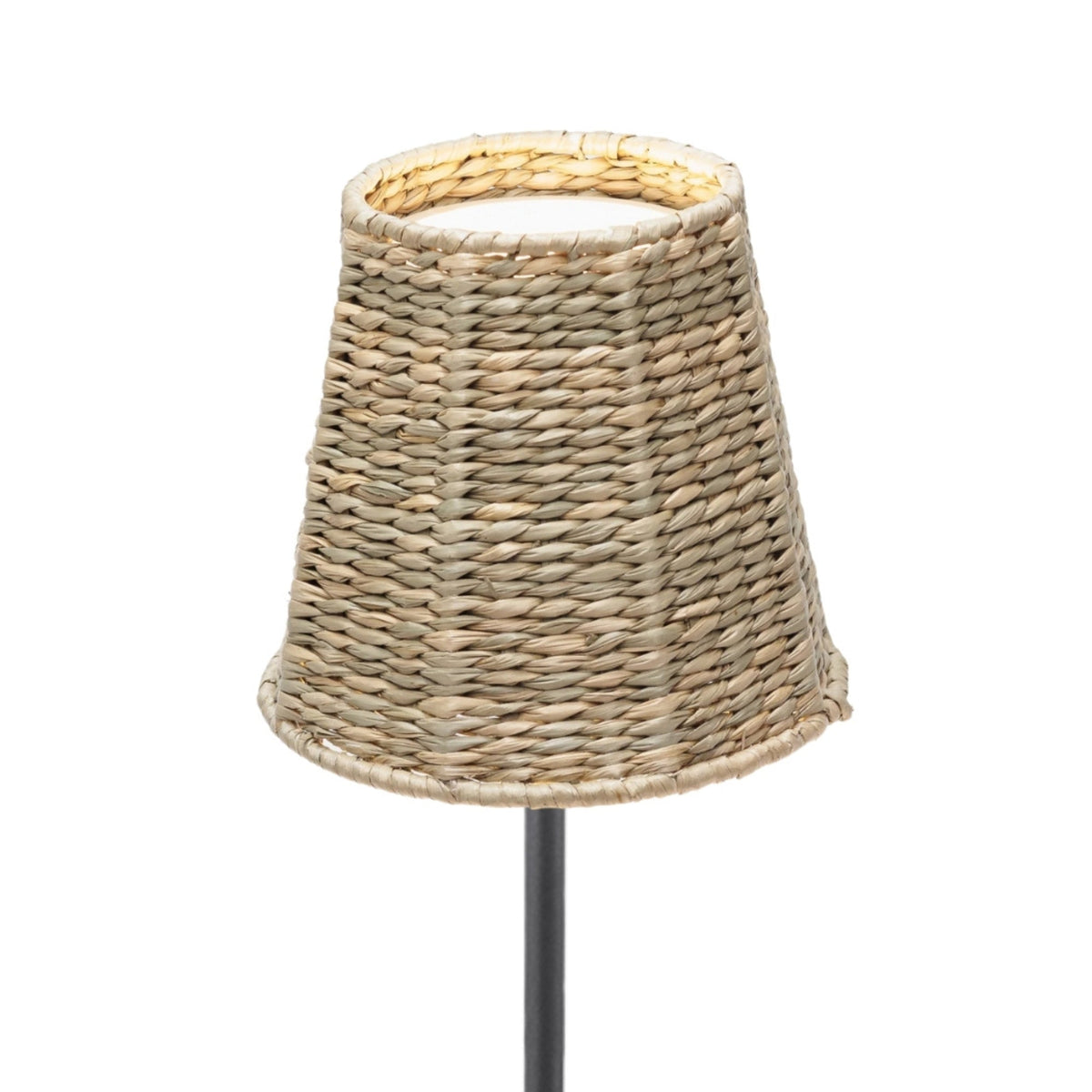 Zafferano America SDMM-340-ESG Empire Seagrass Woven Lampshade