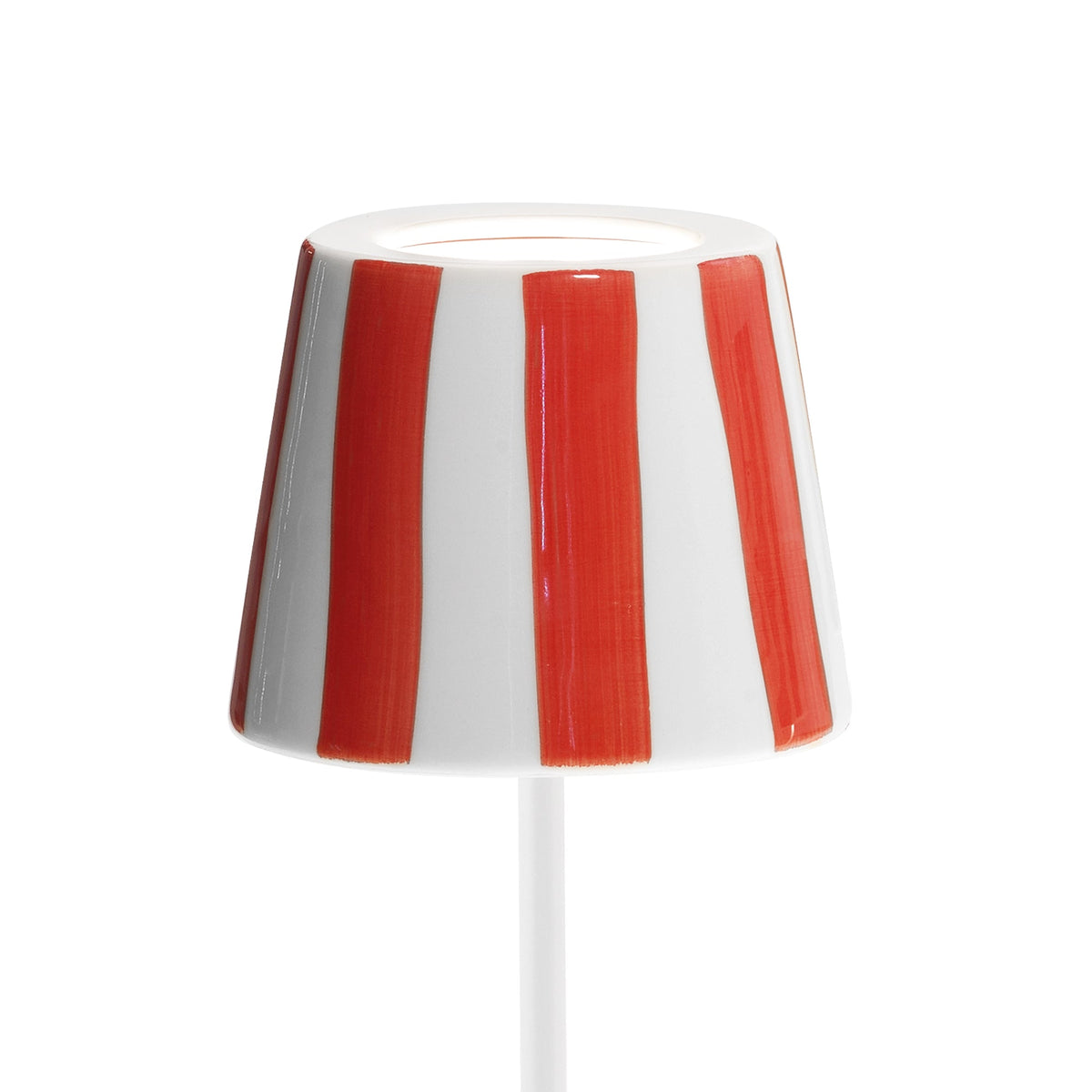 Zafferano America SDZA-340-FC1 Poldina Lido Shade in Red Stripes