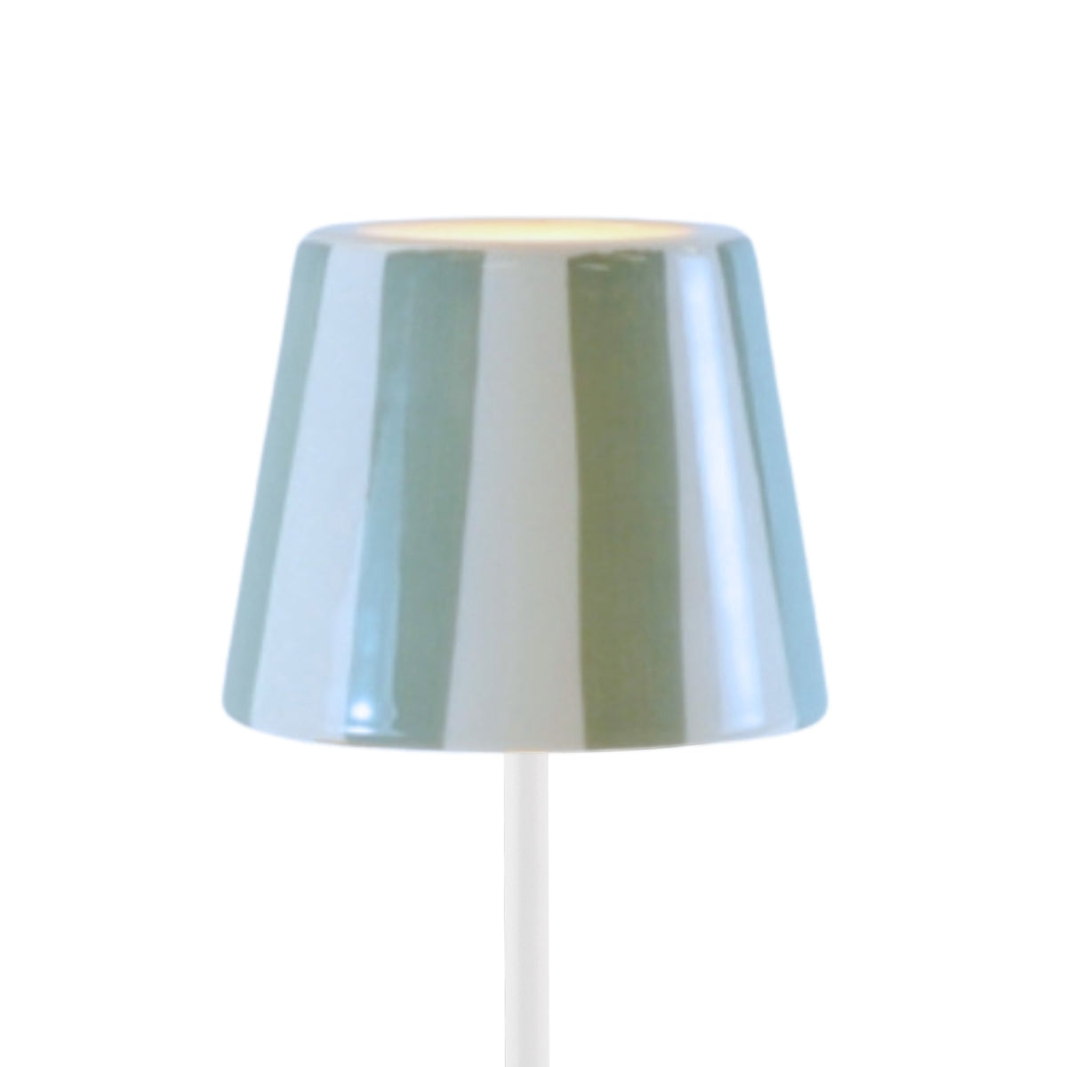 Zafferano America SDZA-340-SAGE Poldina Lido Shade in Sage Stripes
