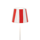 Zafferano America SDZA-490-RED Poldina Micro Lido Shade in Red Stripes