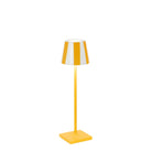 Zafferano America SDZA-490-YELLOW Poldina Micro Lido Shade in Yellow Stripes