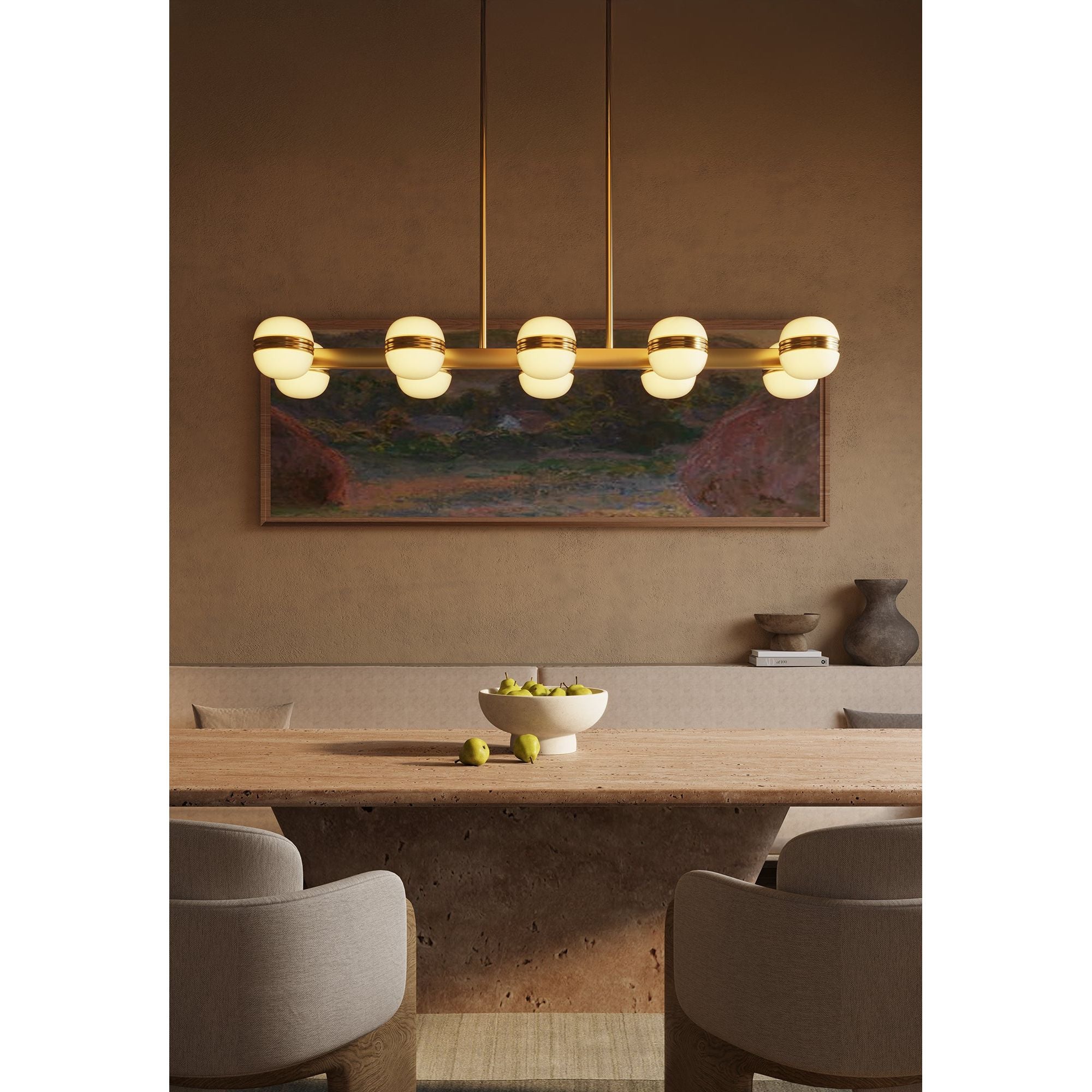 Kuzco Canada - LP38148-BK - LED Linear Pendant - Selene - Black