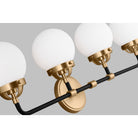 Collection Visual Comfort Studio 4487904-848 Applique murale de salle de bain Cafe