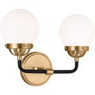 Collection Visual Comfort Studio 4487902-848 Applique murale de salle de bain Cafe