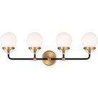 Collection Visual Comfort Studio 4487904-848 Applique murale de salle de bain Cafe