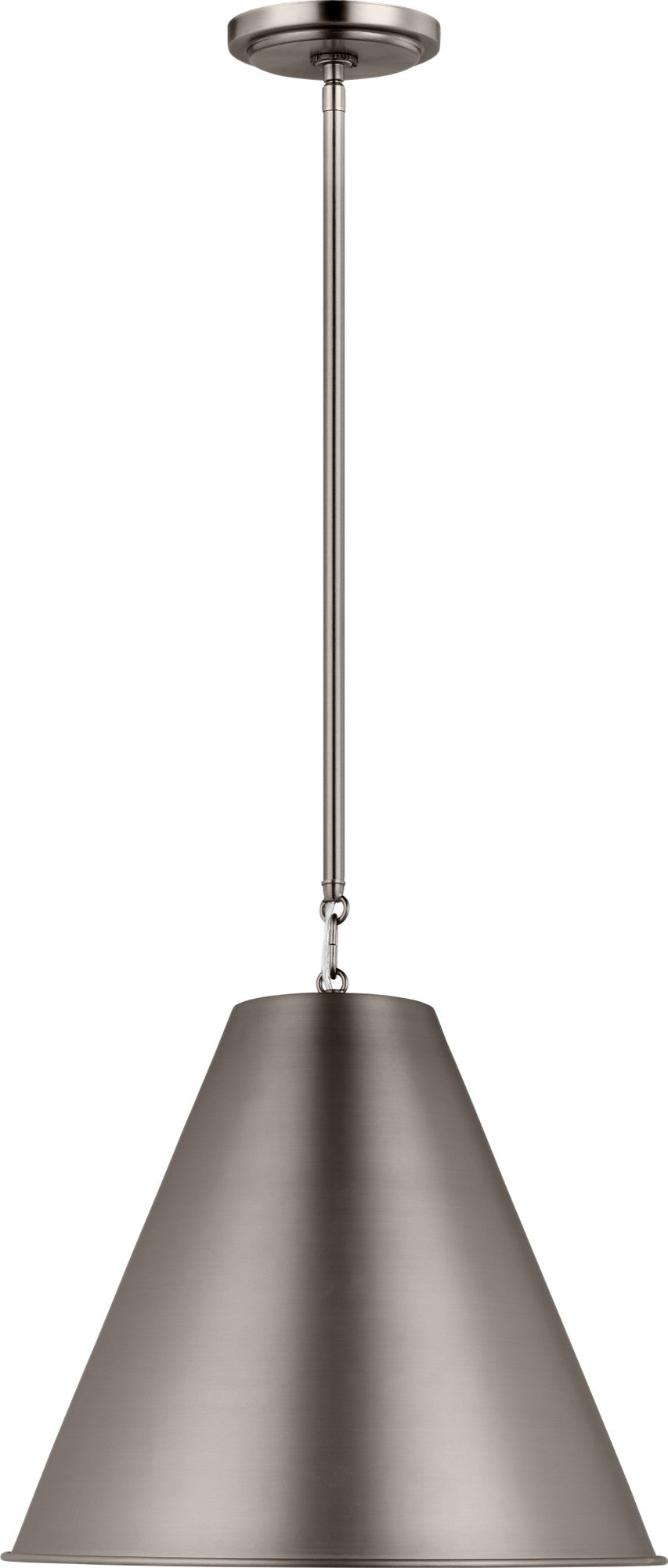 Visual Comfort Studio Collection 6585101-965 Gordon Pendant in Antique Brushed Nickel