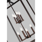 Generation Lighting 5134508-710 Moffet Street Eight Light Large Lantern