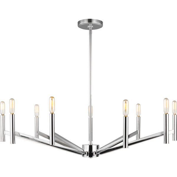 Vector Nine Light Chandelier