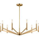 Visual Comfort Studio Collection 3124309-848 Vector Nine Light Chandelier