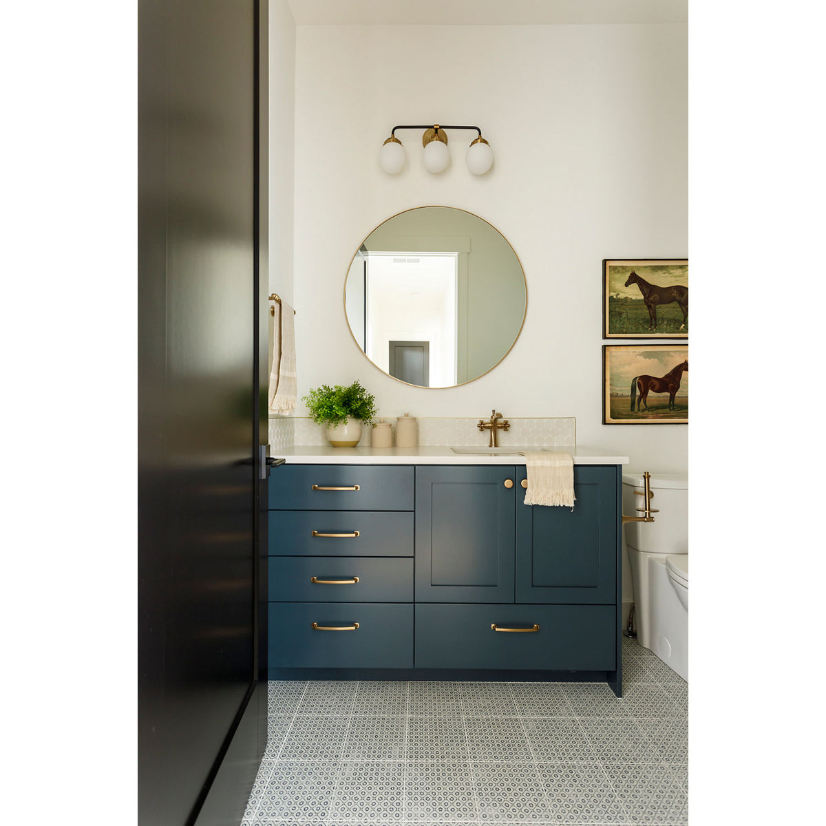 Collection Visual Comfort Studio 4487903-848 Applique murale de salle de bain Cafe