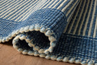 Loloi Rugs SIGRSIG-03INIV Sigrid SIG-03 Indigo / Ivory Area Rug in Indigo / Ivory