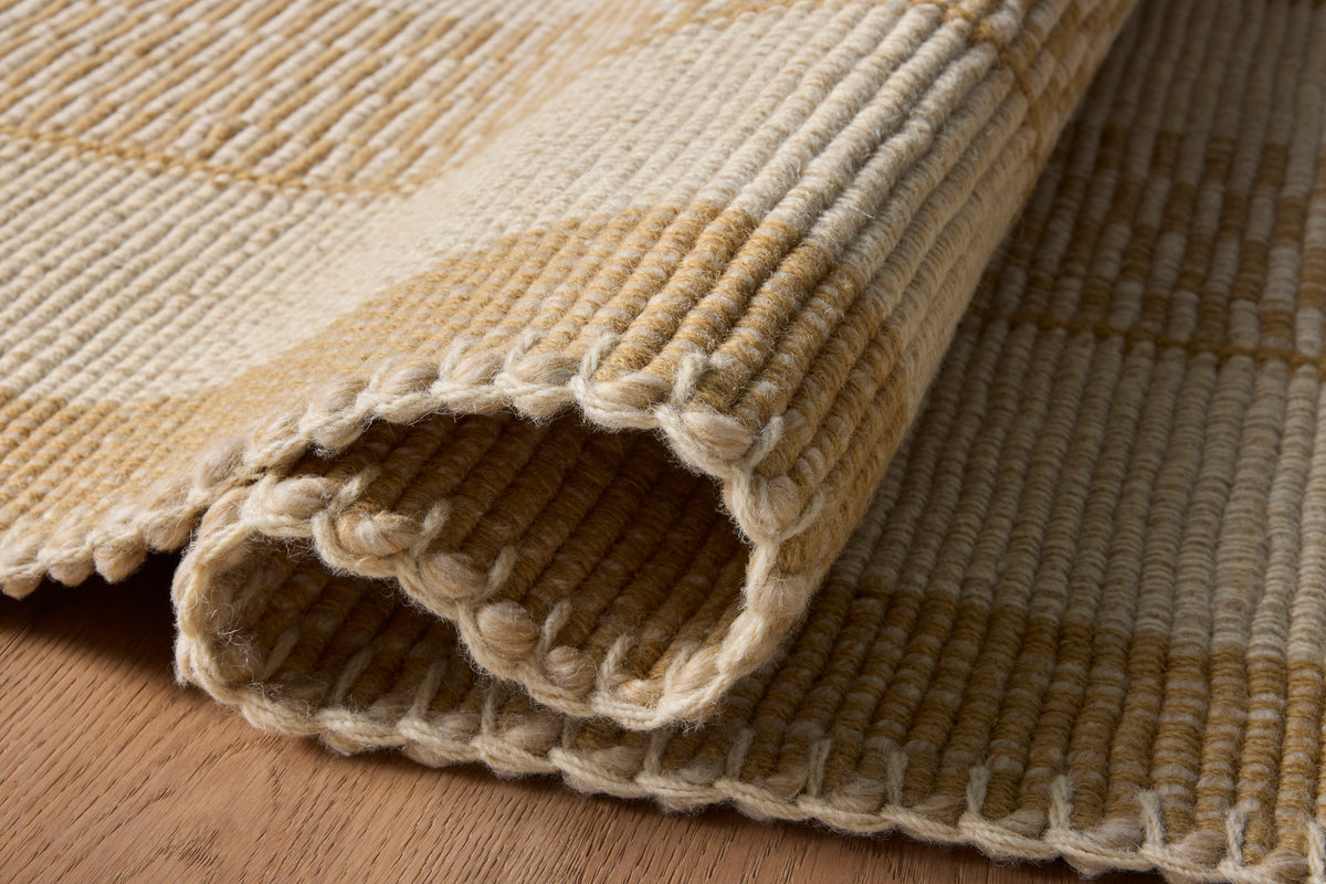 Loloi Rugs SIGRSIG-05YEIV Sigrid SIG-05 Yellow / Ivory Area Rug in Yellow / Ivory