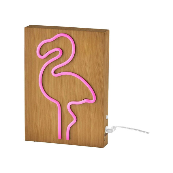 Neon Flamingo LED Table/Wall Lamp