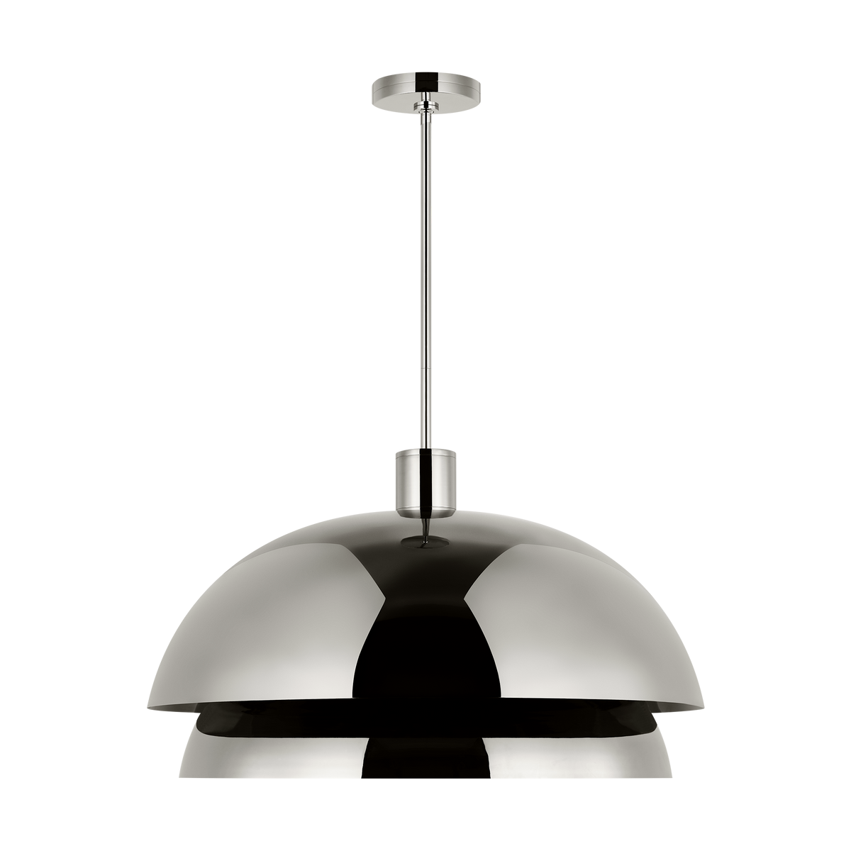 Visual Comfort Modern Collection - SLPD32127N - Shanti Grande Pendant - Shanti - Polished Nickel