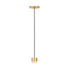 Collection moderne Visual Comfort - SLPD51830HAB - Pignon albâtre 1 lumière Suspension - Pignon - Laiton antique frotté à la main