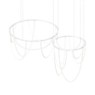 Anneau de bretelles Sonneman SLS4243-W Suspendu en blanc satiné