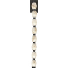 Visual Comfort Modern Collection SLWS54730ALBBZ Collier Alabaster Sconce