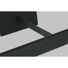 Lampe pour tableau Dessau 700DES24B-LED930 de la collection moderne Visual Comfort