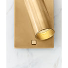 Collection moderne Visual Comfort 700WSPNT5NB-LED930 Ponte 5 Murale