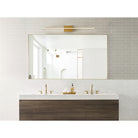 Collection moderne Visual Comfort 700BCSPANB4BR-LED930 Salle de bain de 48 pouces