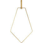 Visual Comfort Modern Collection 700TRSPAPNB Trellis Pentagon Pendant Accessory
