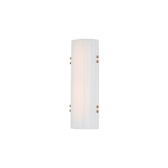 Studio M - SM21362WTNAB - LED Bath Vanity - Facets - Natural Aged Brass