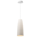 Studio M Lighting SM30001-L-PLSWT Stream Pendant in White, front view on white background
