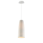 Studio M Lighting SM30001-L-WT Stream Pendant in White, front view on white background
