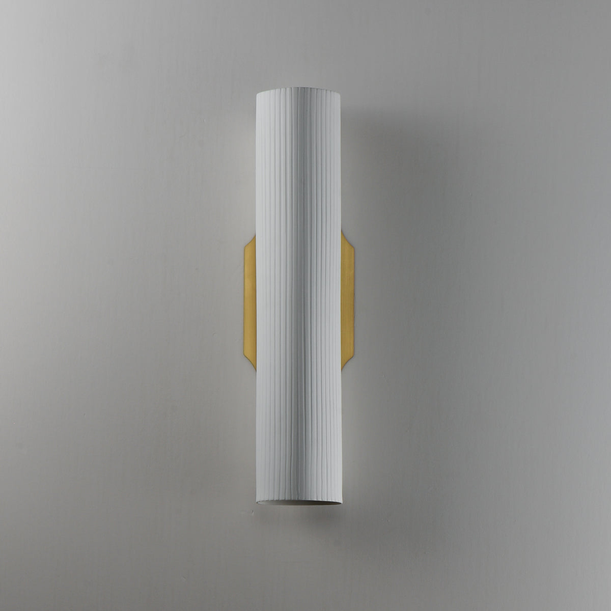 Studio M Lighting SM300300PLSVB Tropo Wall Sconce in Vintage Brass, three-quarter angle view