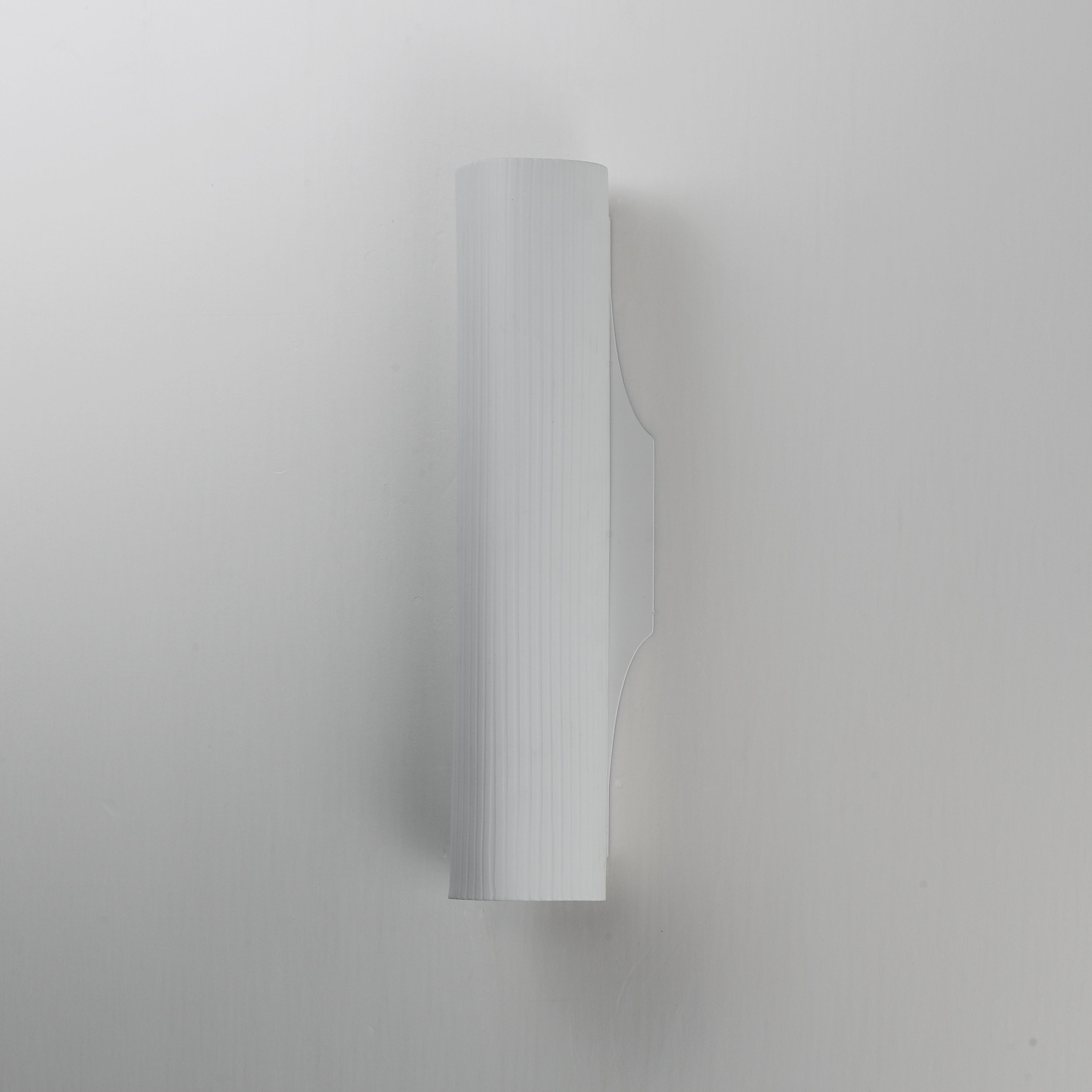 Studio M Lighting SM300300PLSWT Tropo Wall Sconce in White, close-up detail view