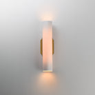 Studio M Lighting SM300300WTVB Tropo Murale en laiton vieilli, vue de trois quarts