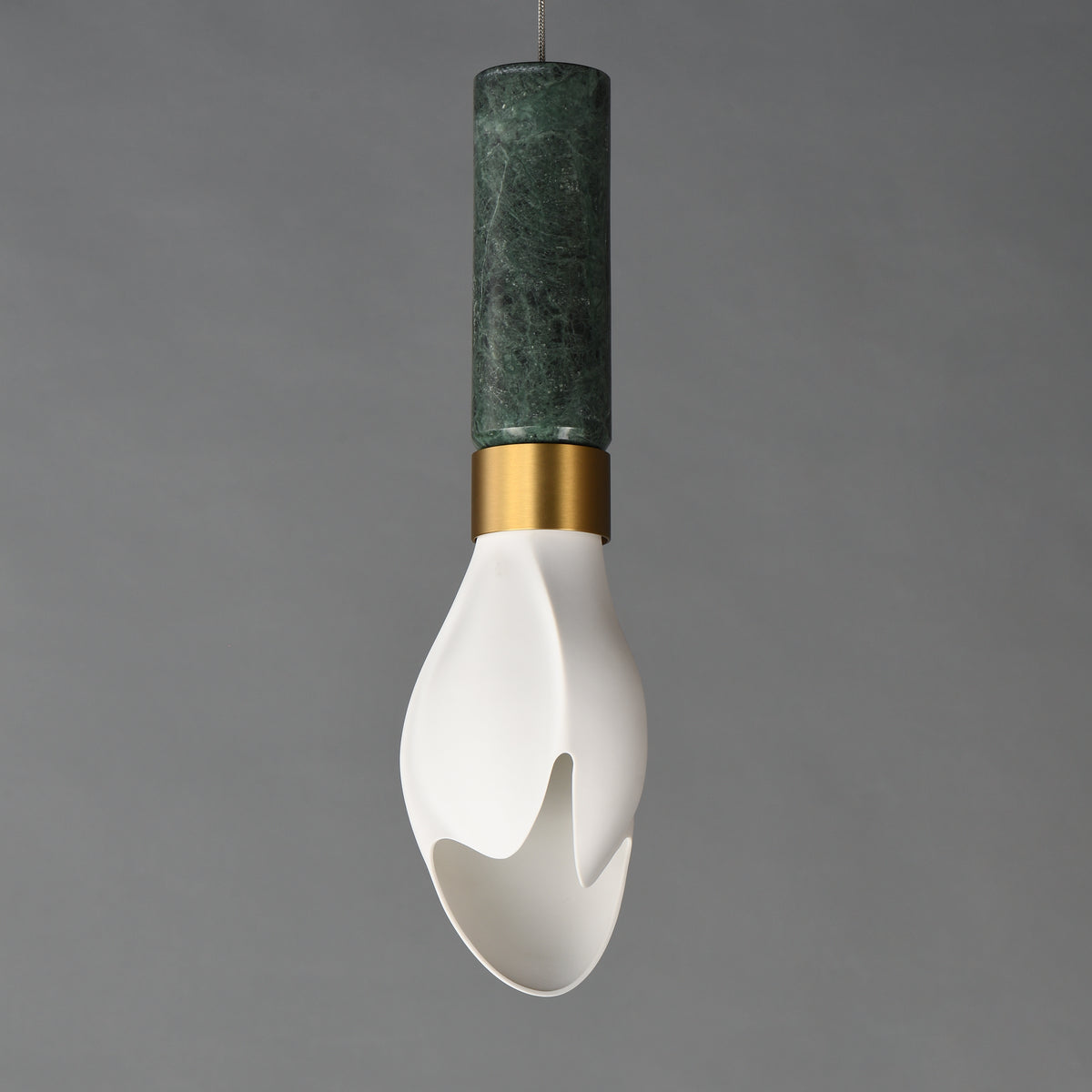 Studio M Lighting - SM30141WTVAMNAB - Burgeon Suspension - Chirurgien - Naturel Laiton vieilli