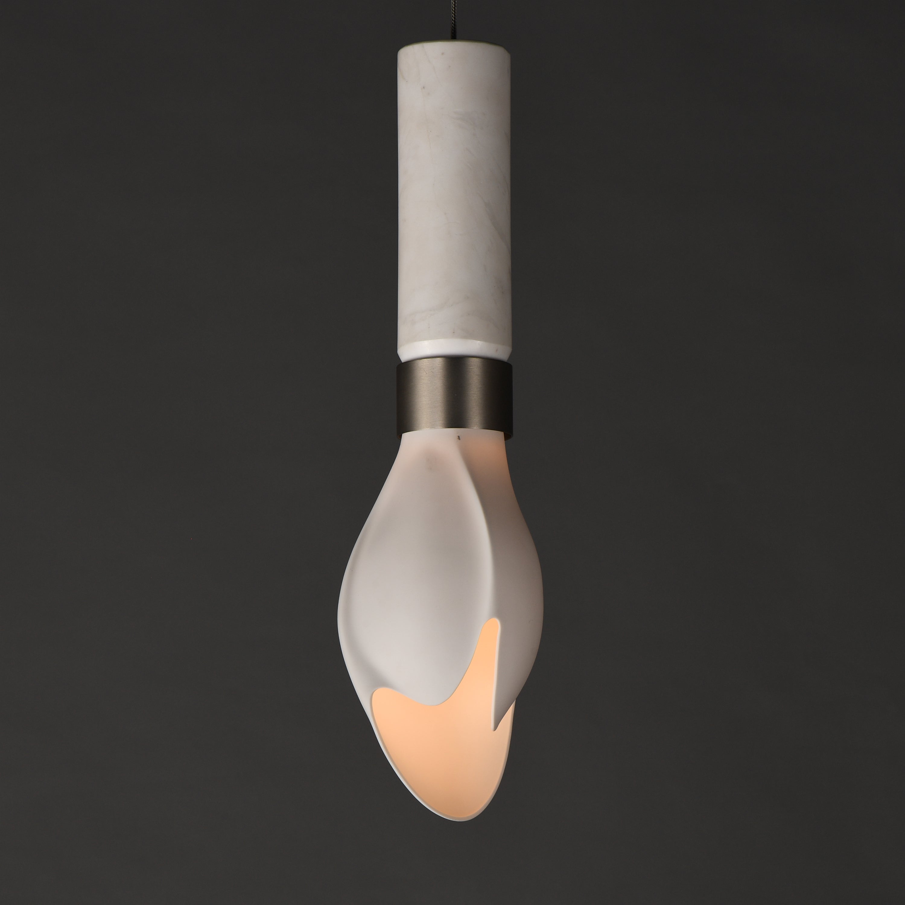 Studio M Lighting - SM30141WTWCMSN - Burgeon Pendant - Burgeon - Satin Nickel