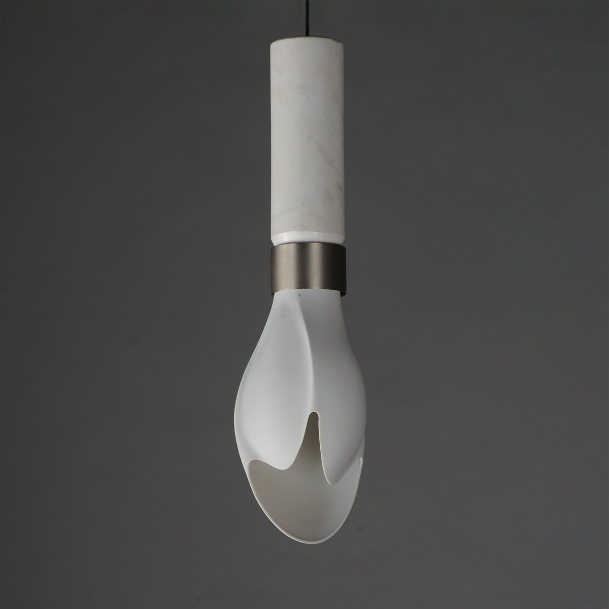 Studio M Lighting - SM30141WTWCMSN - Burgeon Suspension - Burgeon - Nickel satiné