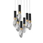 Studio M Lighting - SM30147WTBKMNAB - Burgeon Suspension - Chirurgien - Naturel Laiton vieilli