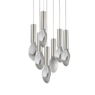 Studio M Lighting - SM30147WTSN - Burgeon Suspension - Burgeon - Nickel satiné