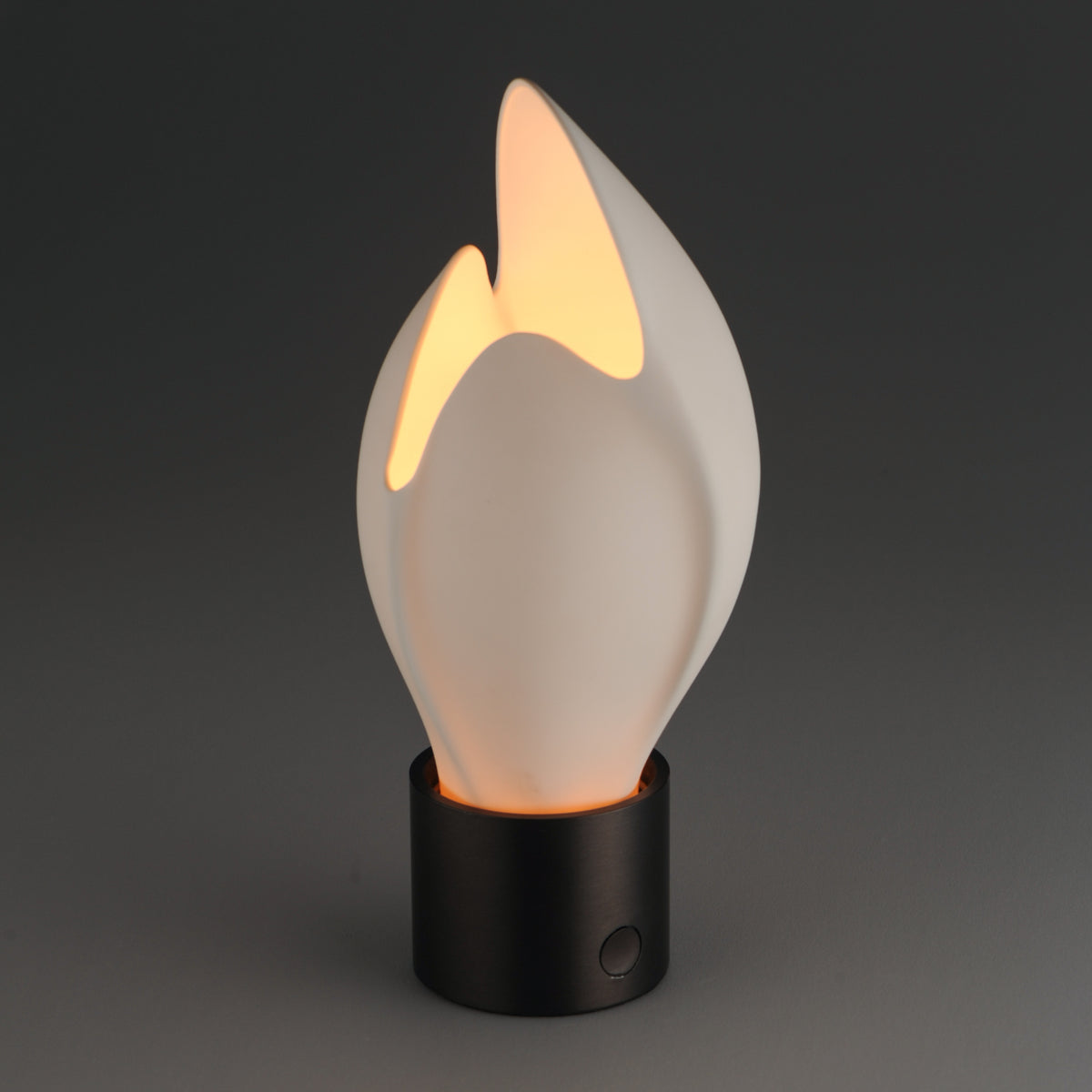 Studio M Lighting SM30149WTBGM Burgeon Table Lamp in Gunmetal, installed lifestyle view