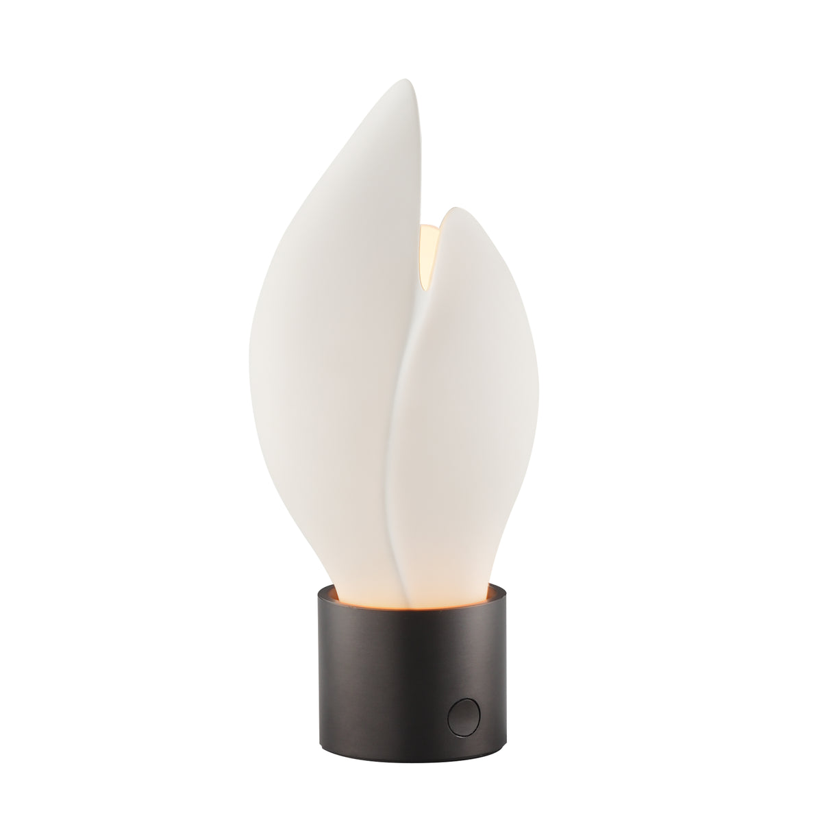 Studio M Lighting SM30149WTBGM Burgeon Table Lamp in Gunmetal, front view on white background