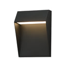 Studio M Lighting SM462134BK Cliffsedge VX Murale En noir et or, vue de face sur fond blanc