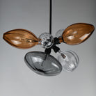 Studio M Lighting - SM49301EMSKBK - Ray Dance Cluster Pendant - Ray Dance Cluster - Black