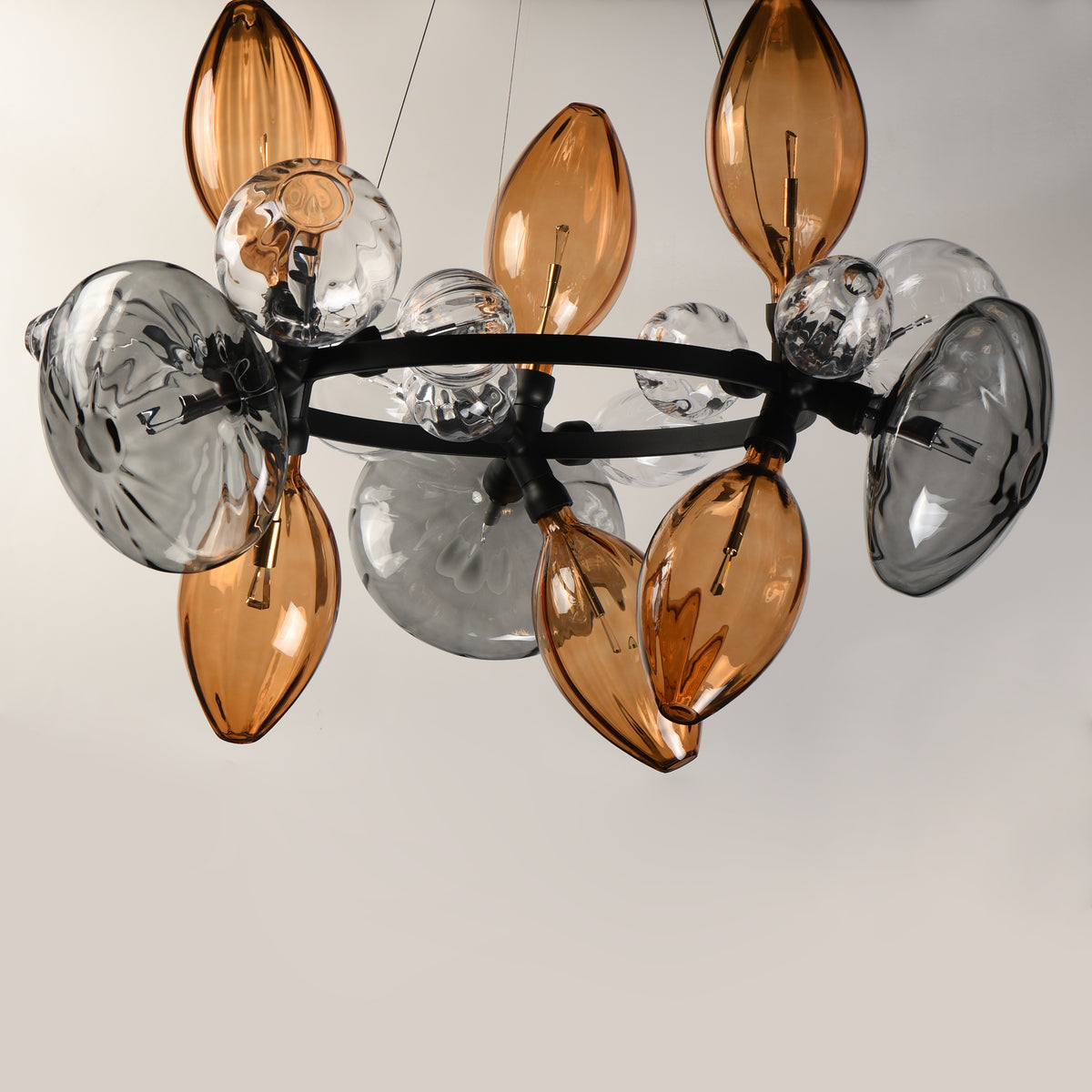 Studio M Lighting - SM49303EMSKBK - Groupe Ray Dance Suspension - Groupe de danse Ray - Noir