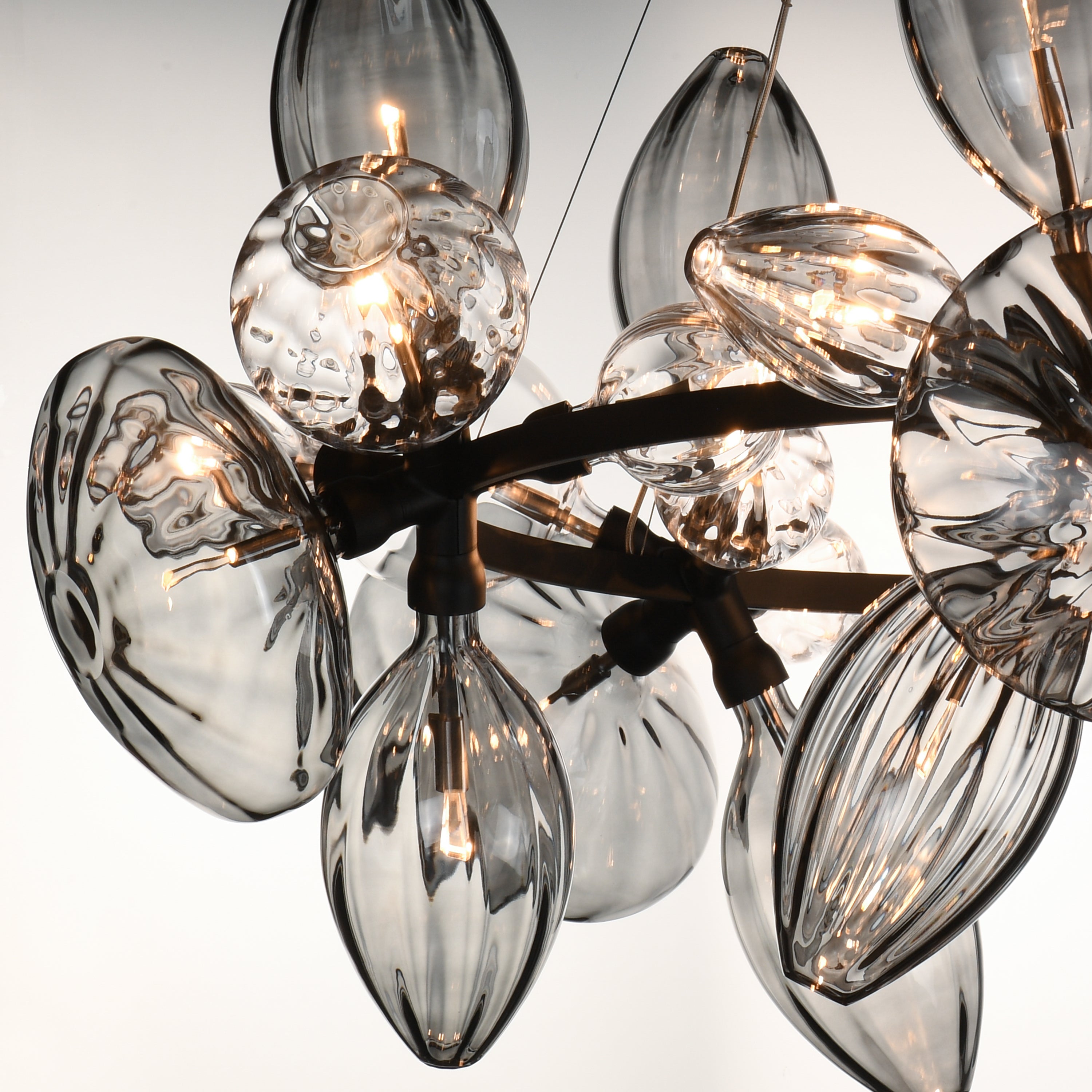 Studio M Lighting - SM49305MSCLBK - Ray Dance Cluster Pendant - Ray Dance Cluster - Black
