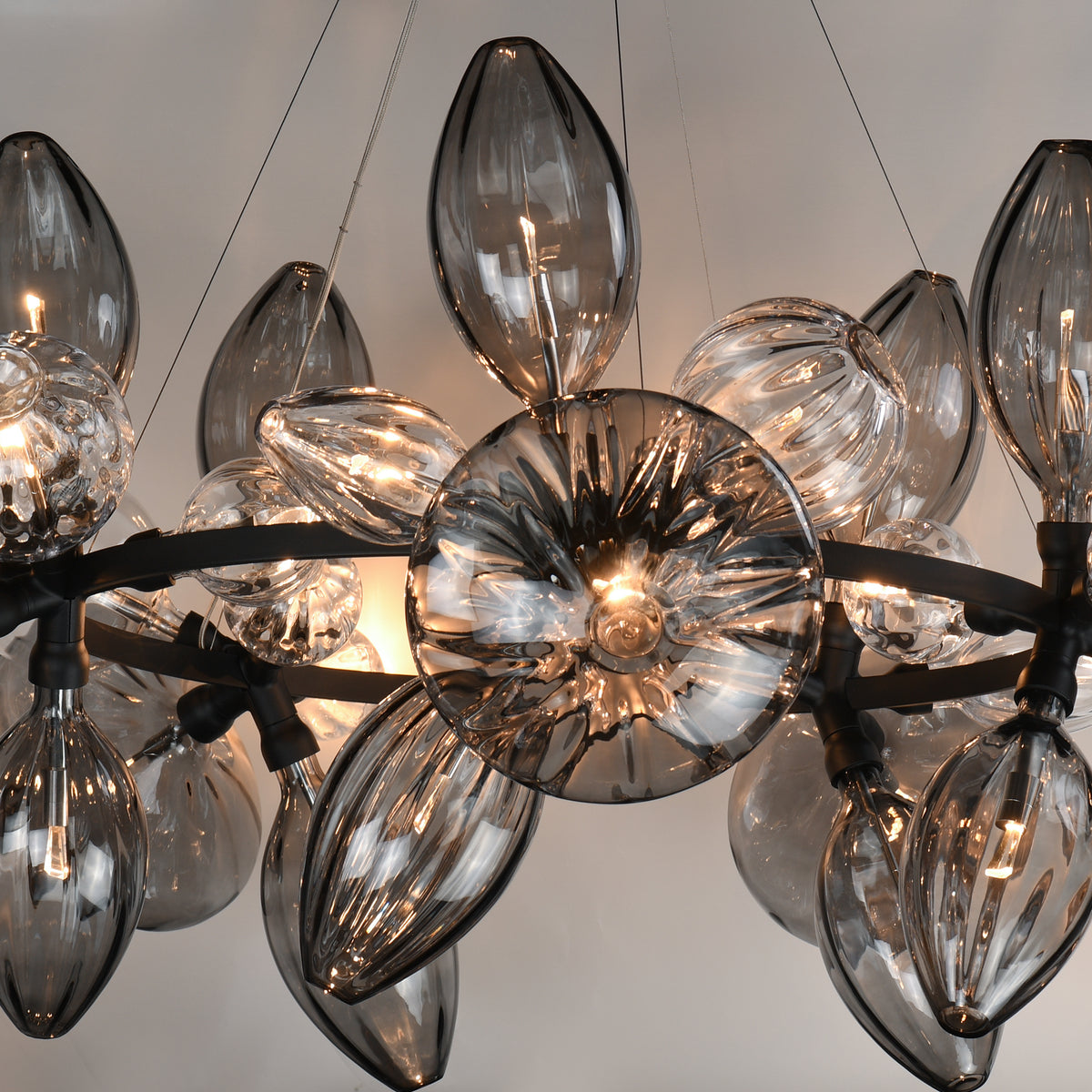 Studio M Lighting - SM49305MSCLBK - Groupe Ray Dance Suspension - Groupe de danse Ray - Noir