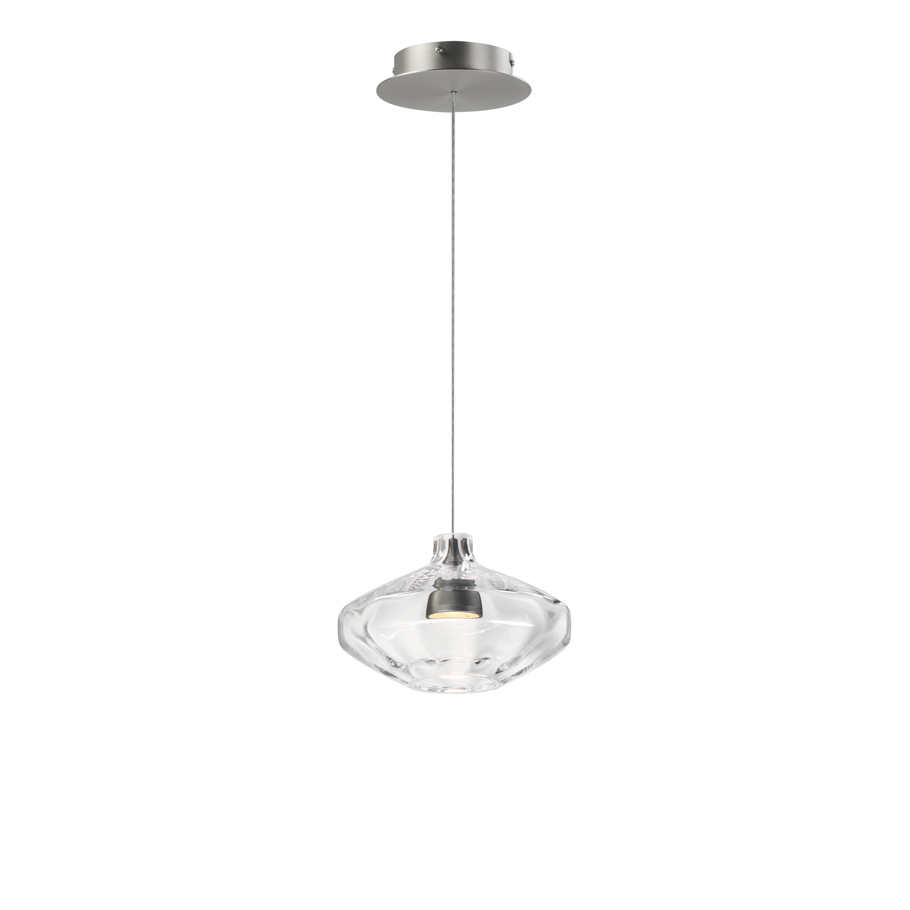 Studio M Lighting - SM49313CL - Ray Dance Pendant - Ray Dance - Brushed Aluminum