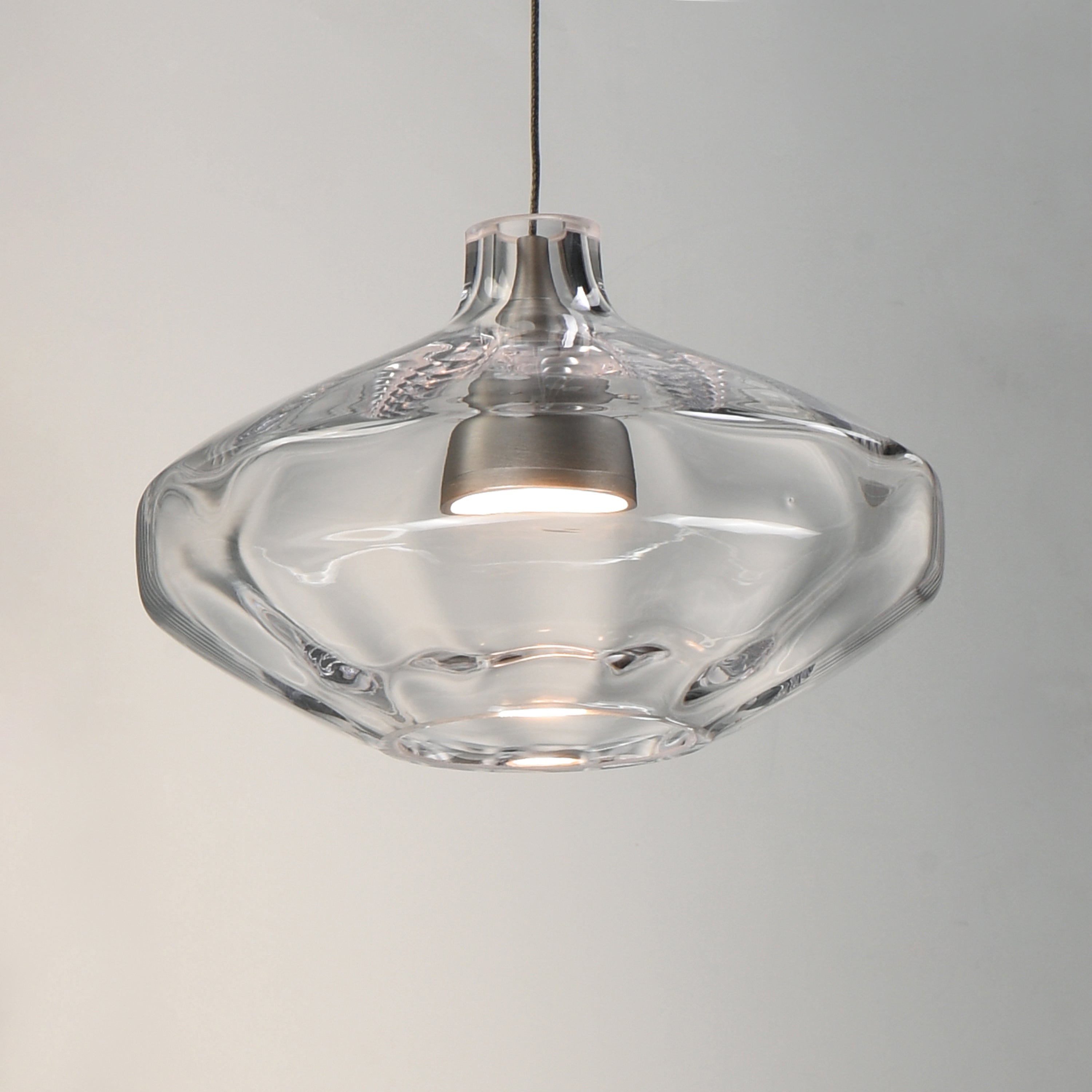 Studio M Lighting - SM49313CL - Ray Dance Pendant - Ray Dance - Brushed Aluminum