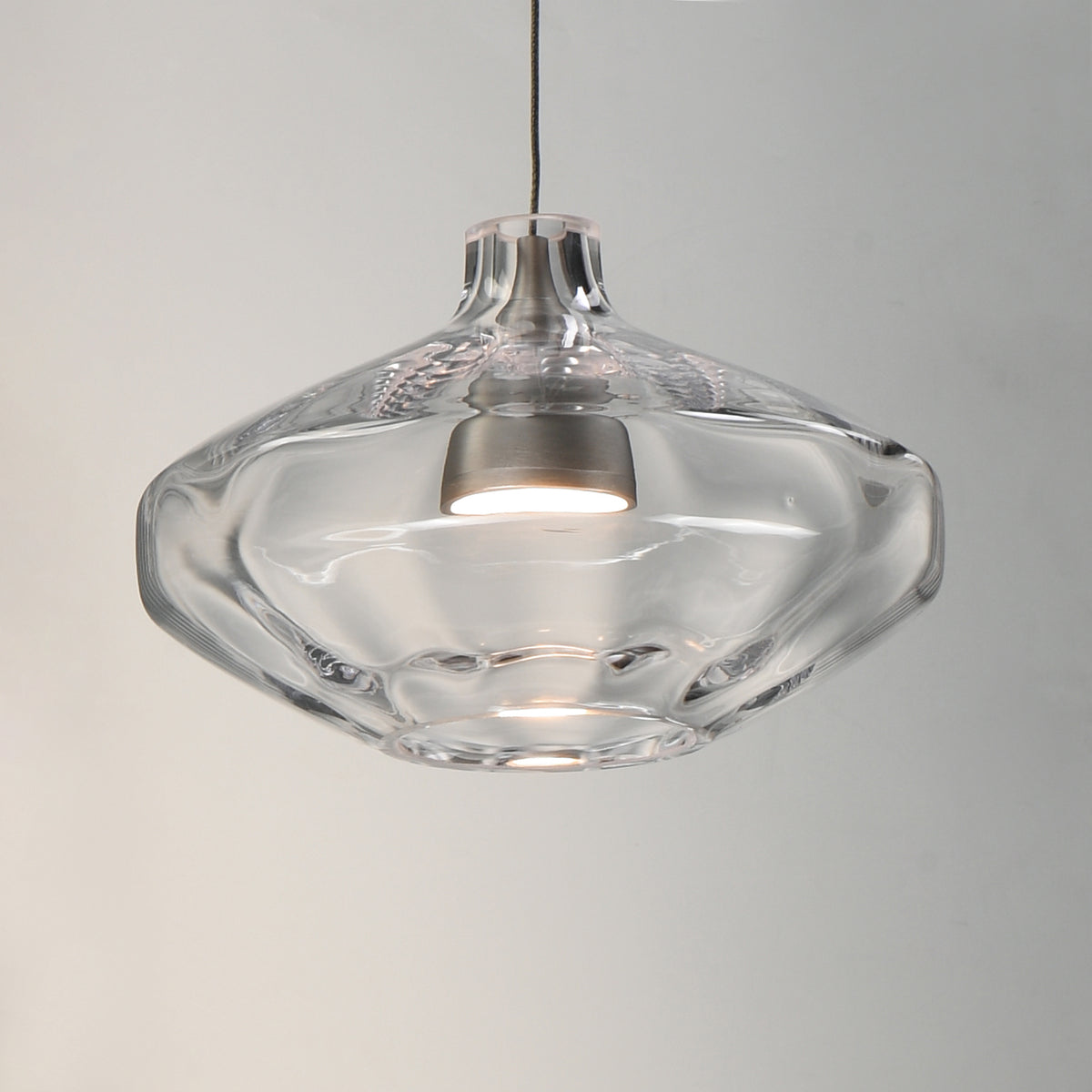 Studio M Lighting - SM49313CL - Ray Dance Pendant - Ray Dance - Brushed Aluminum