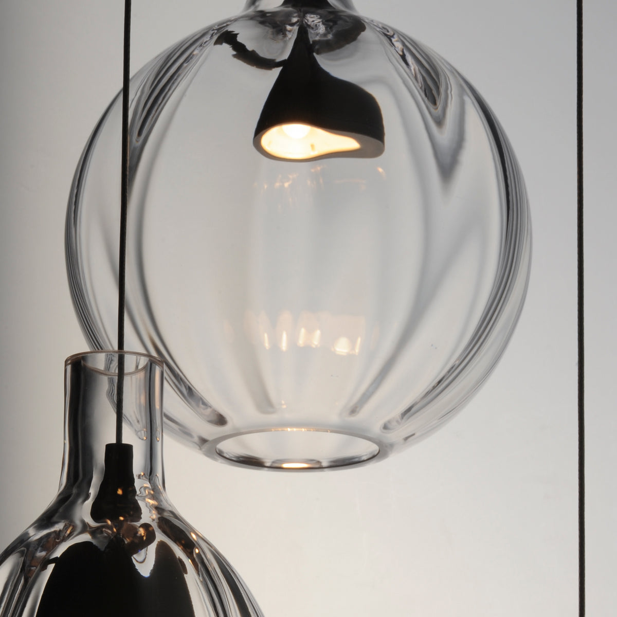 Studio M Lighting - SM49314CL - Ray Dance Suspension - Ray Dance - Aluminium brossé